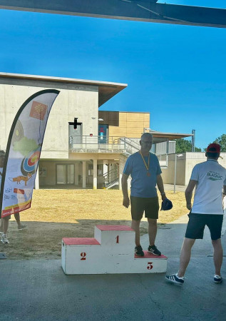Daniel en bronze au régional à Blagnac