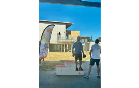 Daniel en bronze au régional à Blagnac